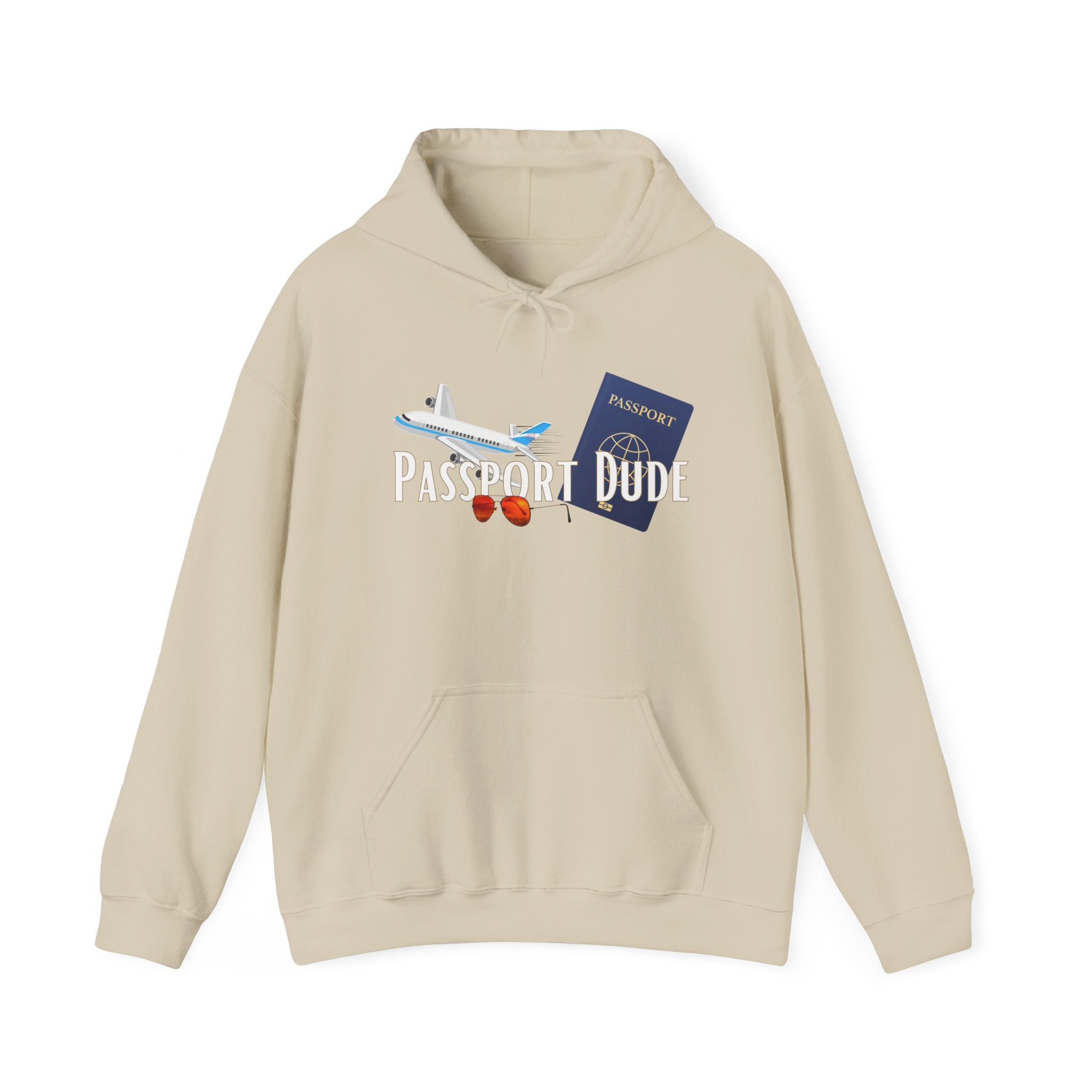 Passport Dude Unisex Heavy Blend™ Hooded Sweatshirt